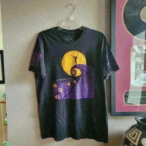 T-shirt Grunt Style Women's Size Large Night Raid Before Christmas Black Purple